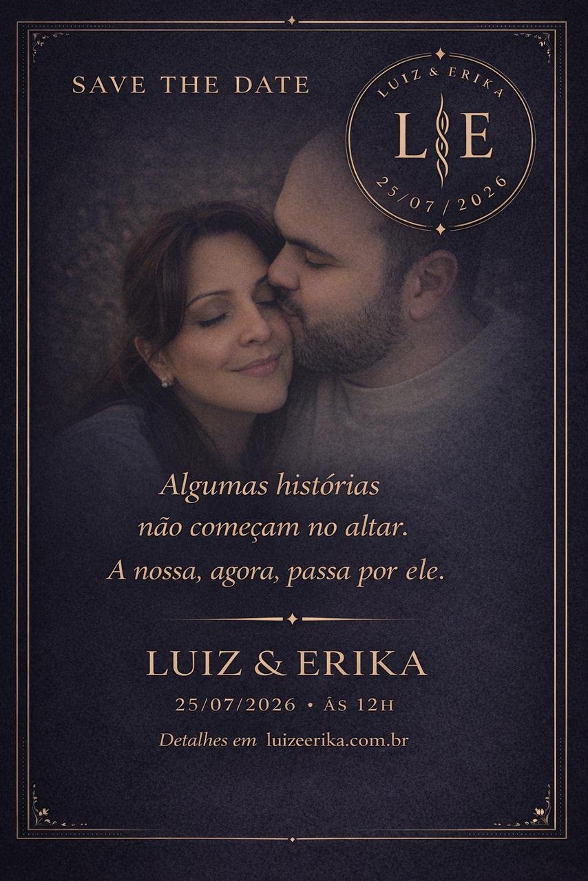 Save The Date - Luiz & Erika